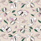 Preview: Mitteldecke Althea Lila 100x100 cm